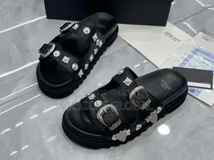 Toga Virilis Studded Buckle Slides