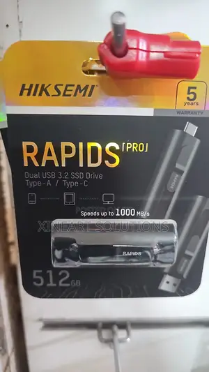 Hiksemi Rapids Pro Dual USB 3.2 SSD Drive 512gb