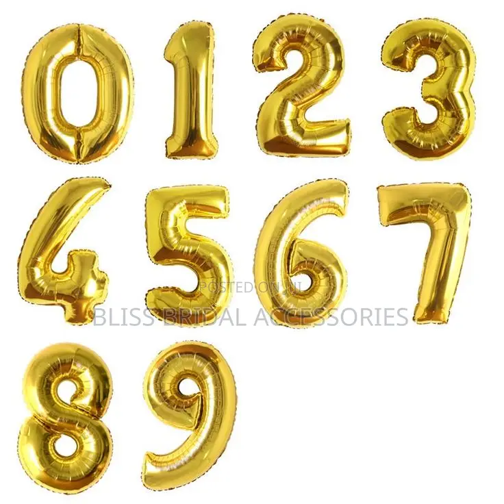 Number Foil Balloon