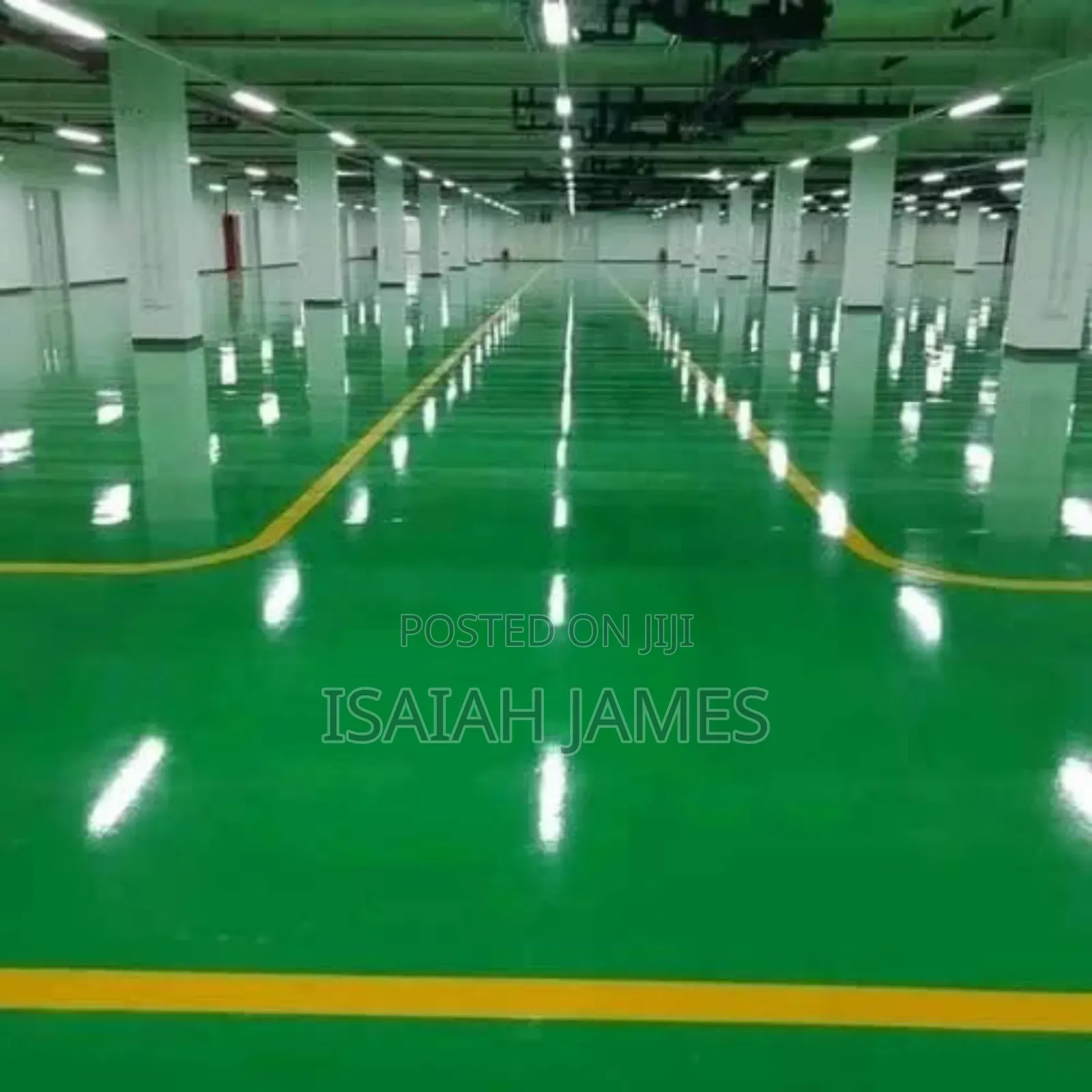 None Slip Industrial Epoxy Flooring