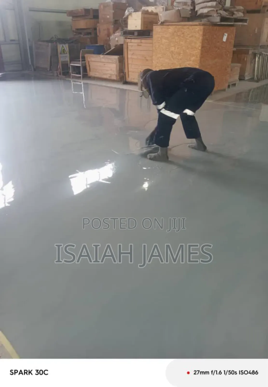 None Slip Industrial Epoxy Flooring