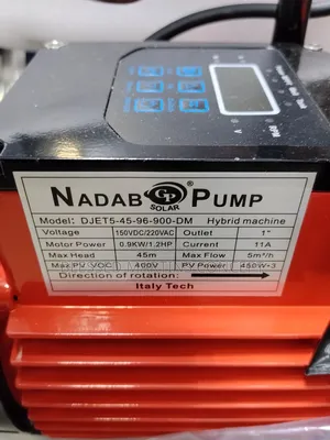 1.2hp AC/Dc Surface Solar Pump. 100% Copper Coil