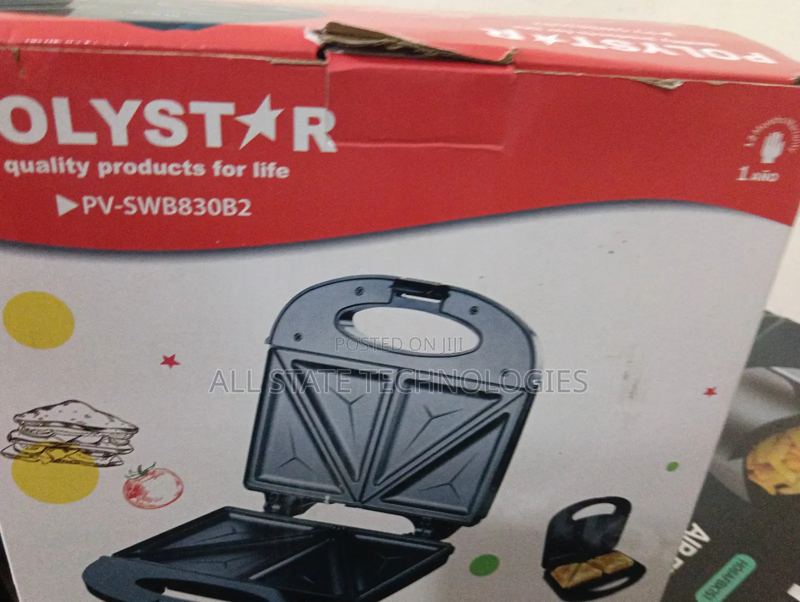 High-Performance Polystar Toaster Pv-Swb830b2