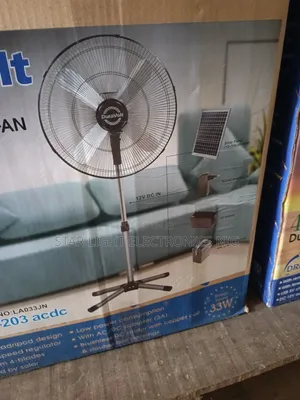 20 Inches Acdc Solar Fan