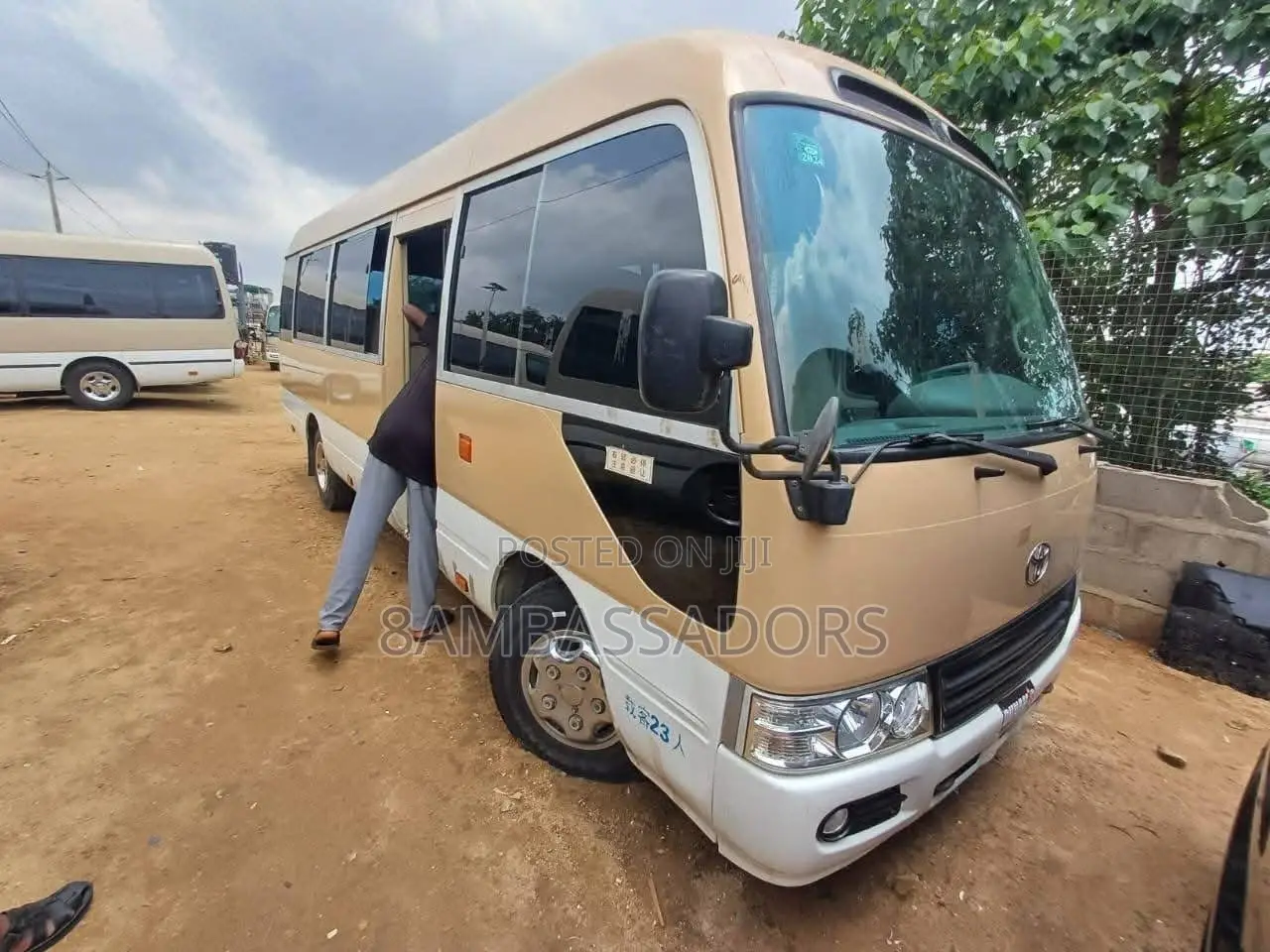 Toyota Coaster 2018 Brown