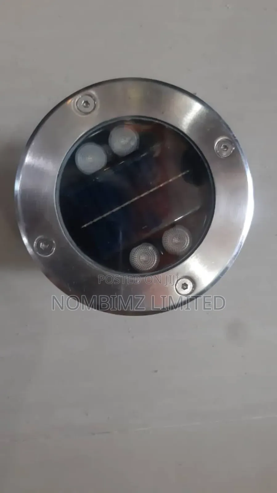 Solar Ground / Floor Light (Also Called A Solar Deck Light
