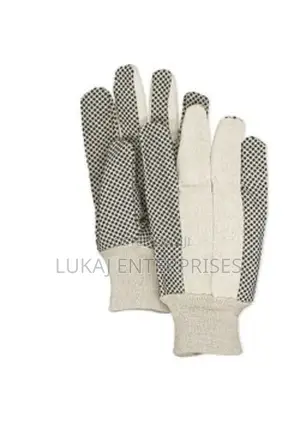 Dotted Hand Gloves 12 Pairs