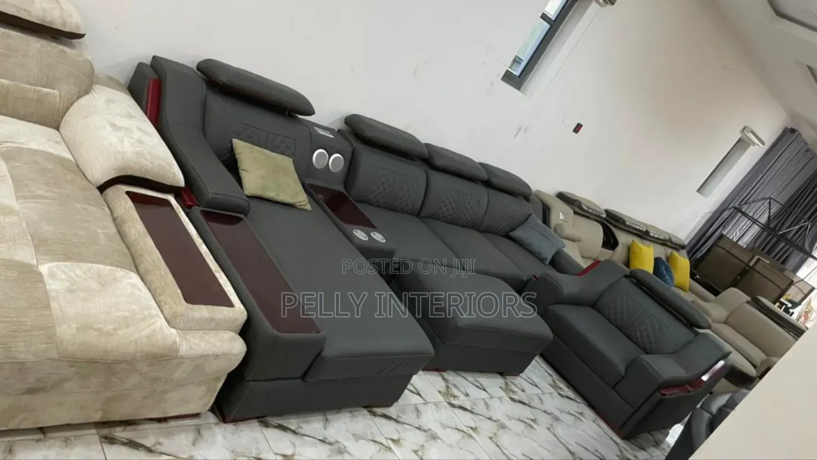 Modern Sofa With Inbuilt Speaker