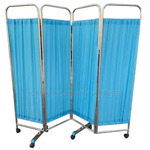 Portable 4 Folding Ward Screen for Flexible Use