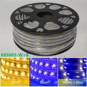 Blue Nd Warmwhite Rope Light