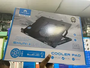 Mikuso NCP-235 Laptop Cooler Pad With Blue Led Fan 17 Inch Stand