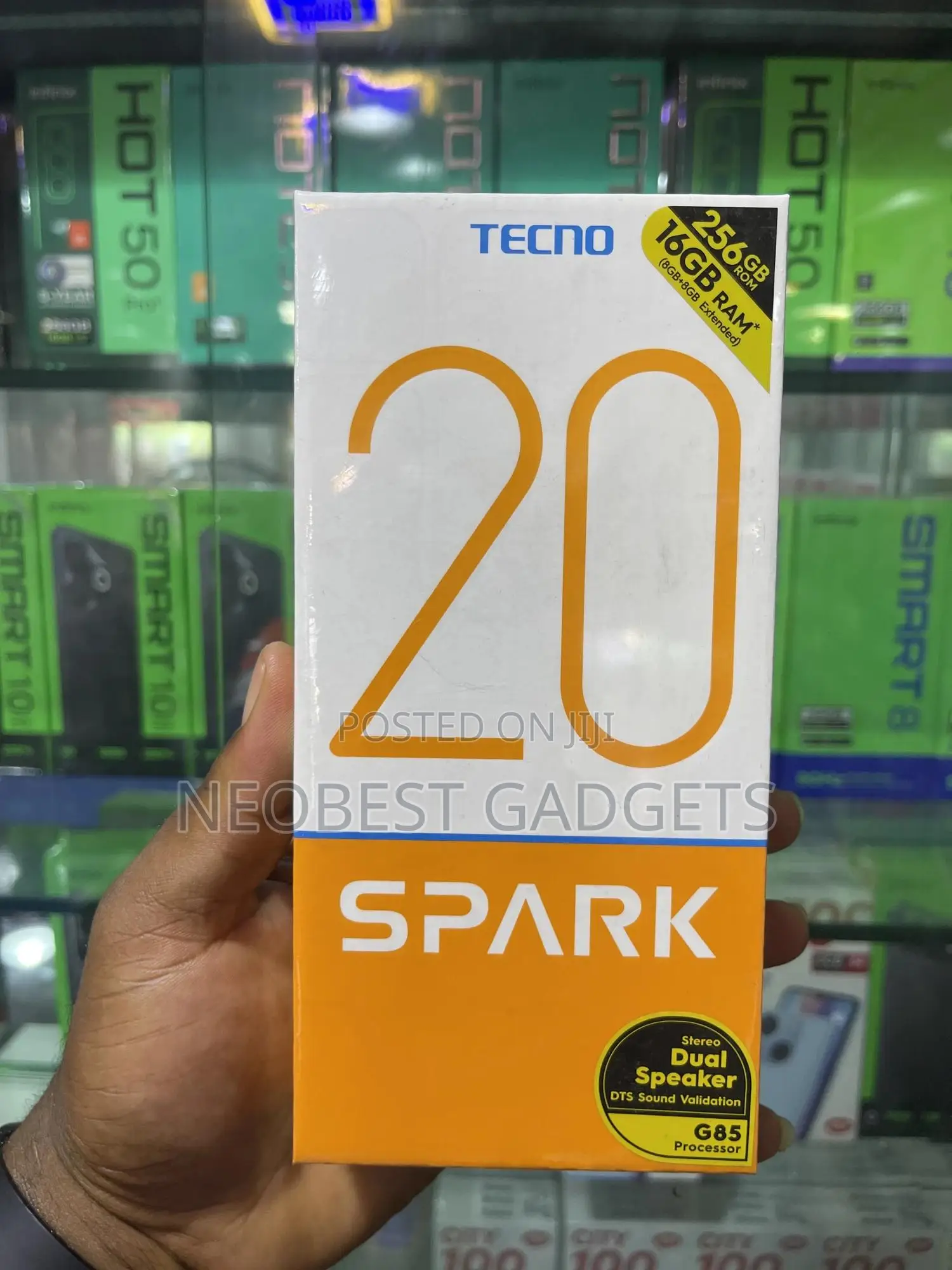 New Tecno Spark 20 256 GB