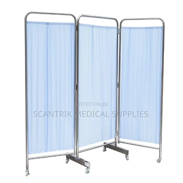 Foldable 4 Panel Ward Screen for Multi-Purpose Use