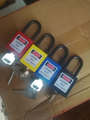 Danger Padlock Locked Out