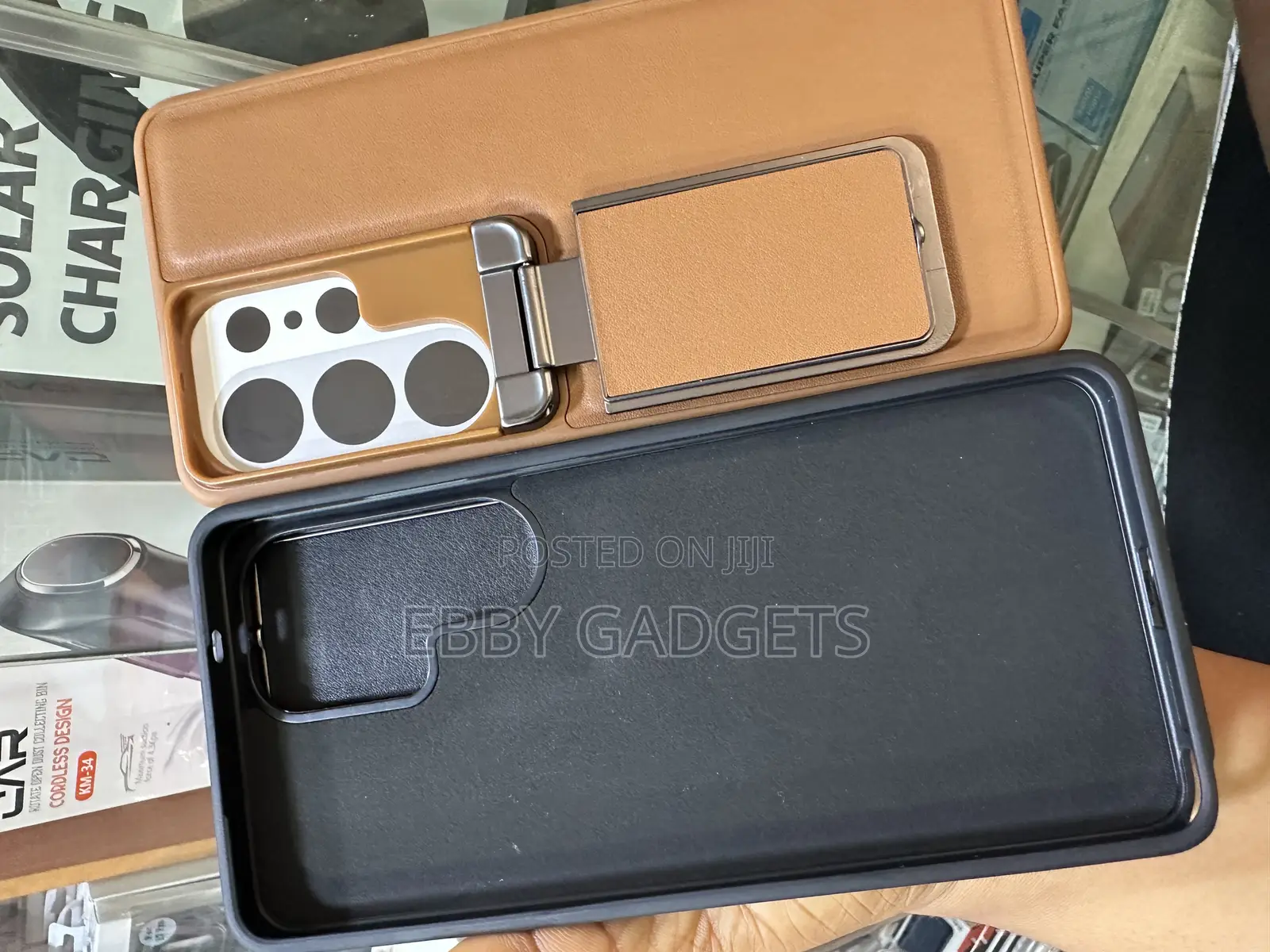 Leather Case S26 Ultra and 17 Pro Max