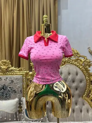 *Luxury Collar Neck Top Available to Shop as Displayed 8000