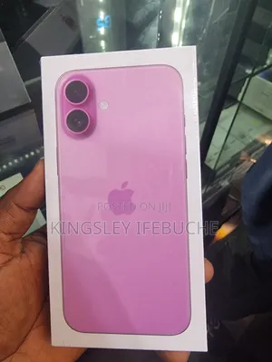 New Apple iPhone 16 Plus 128 GB Pink