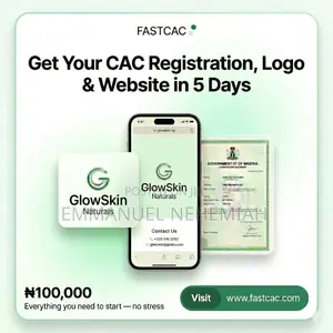 Cac Business Registration + Logo Website in 5 Days for ₦