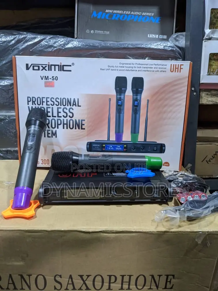 Voximic Miprofessional 2 Wireless Microphone Uhf