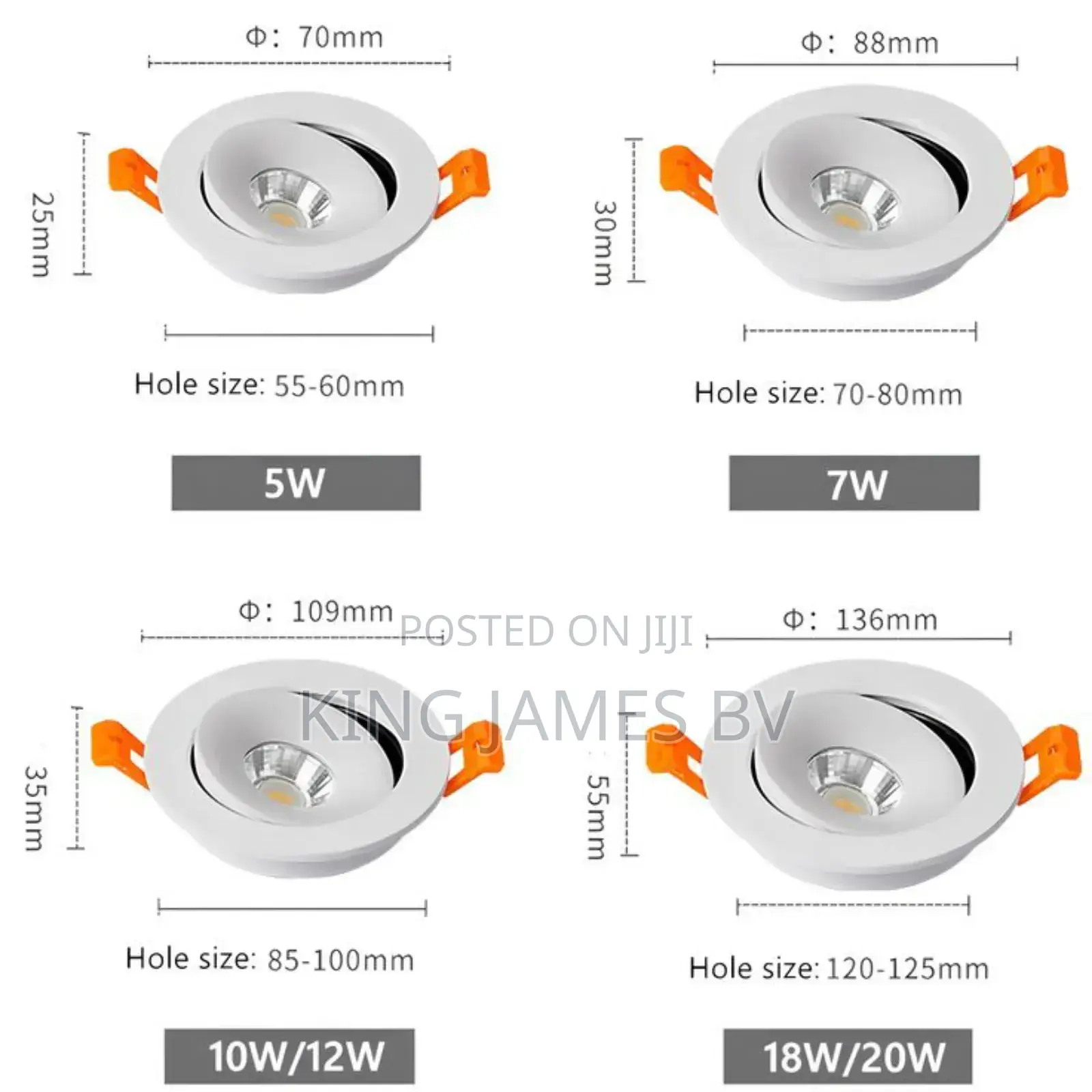 7watts Recess Pop Light