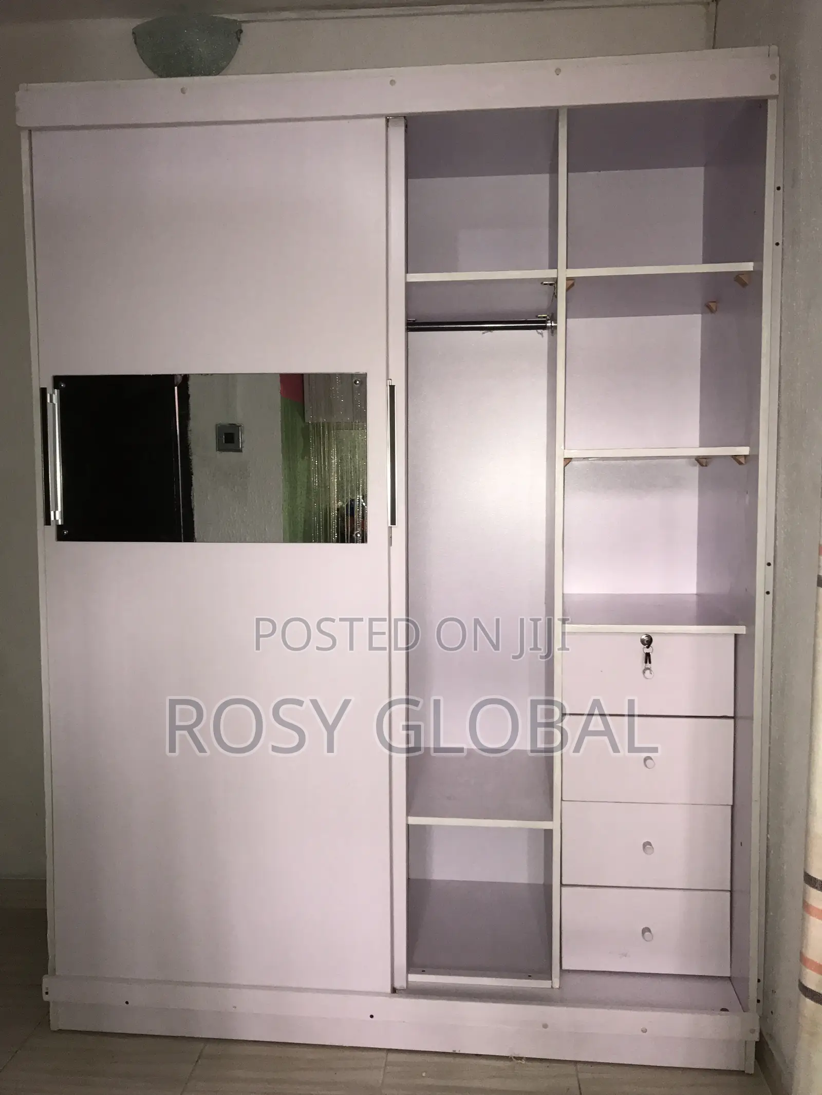 Wardrobe With Mirror