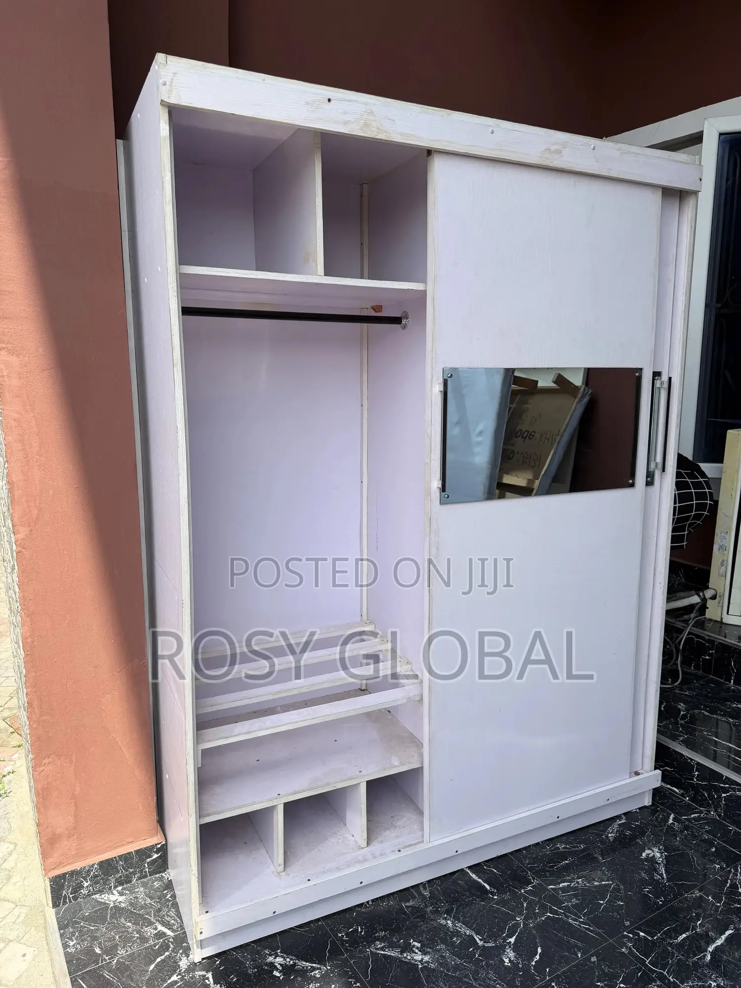 Wardrobe With Mirror