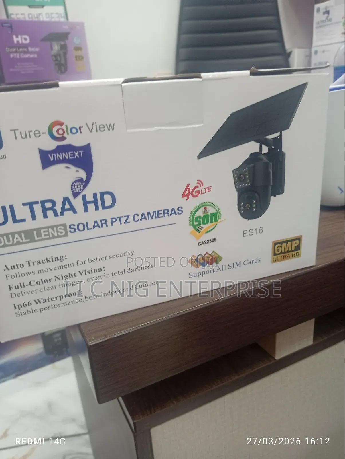 Solar CCTV Camera 4glte