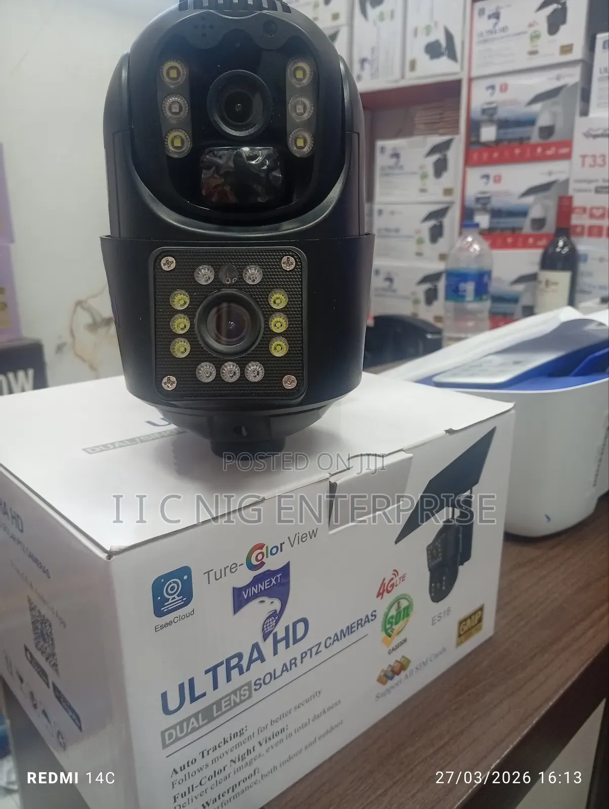 Solar CCTV Camera 4glte