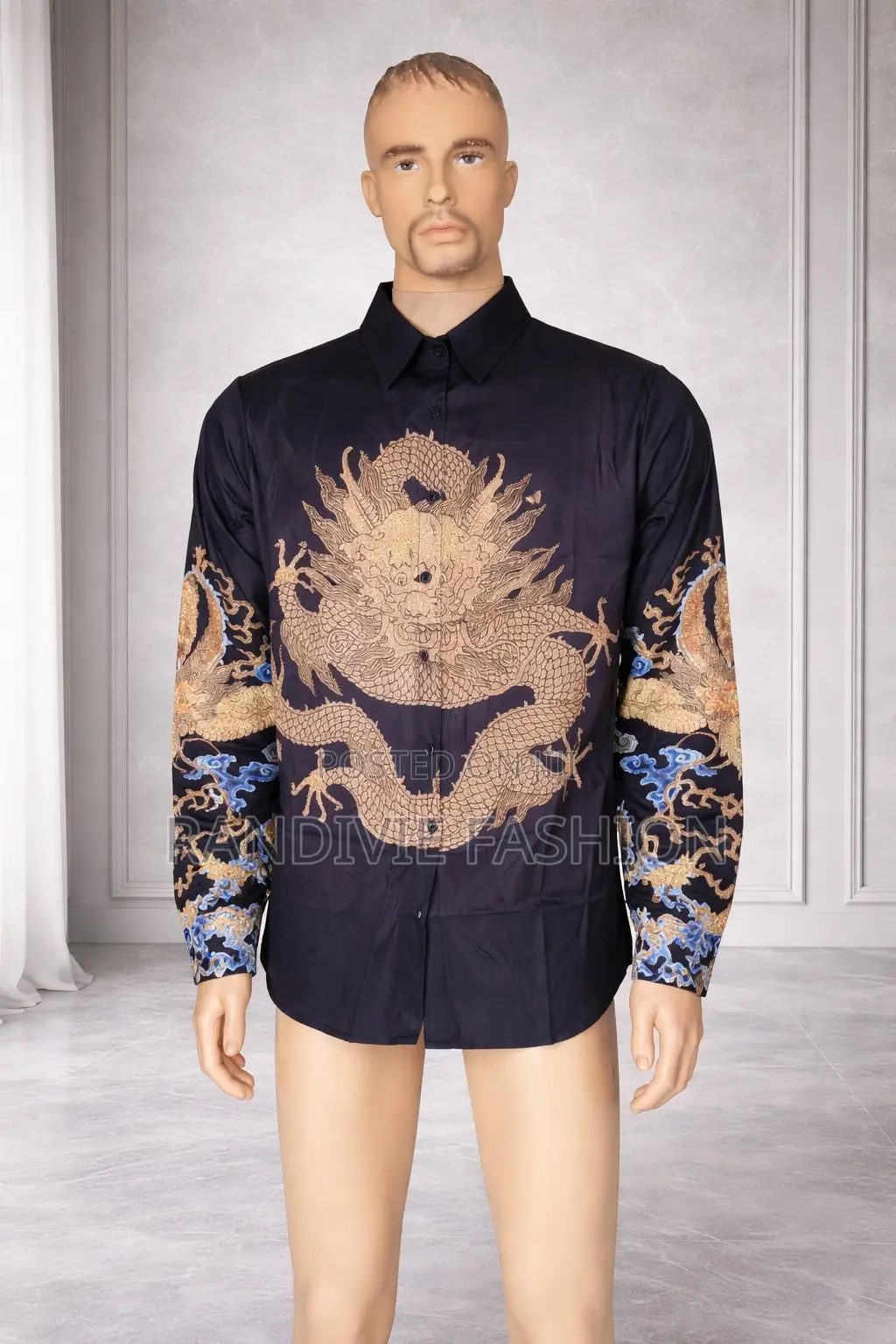 Dragon Shirt [Navy Blue]