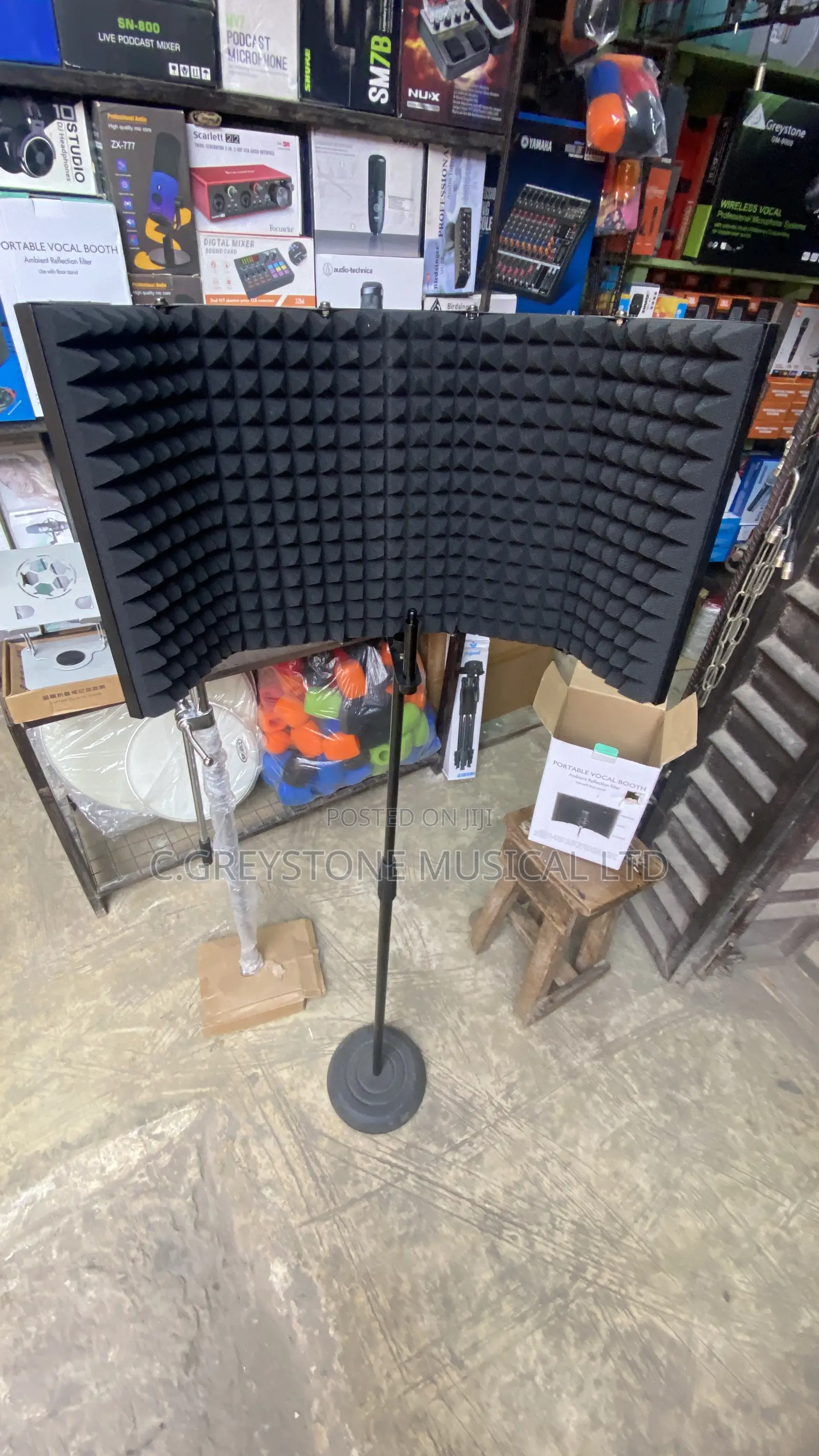 Isolation Shield And Stand