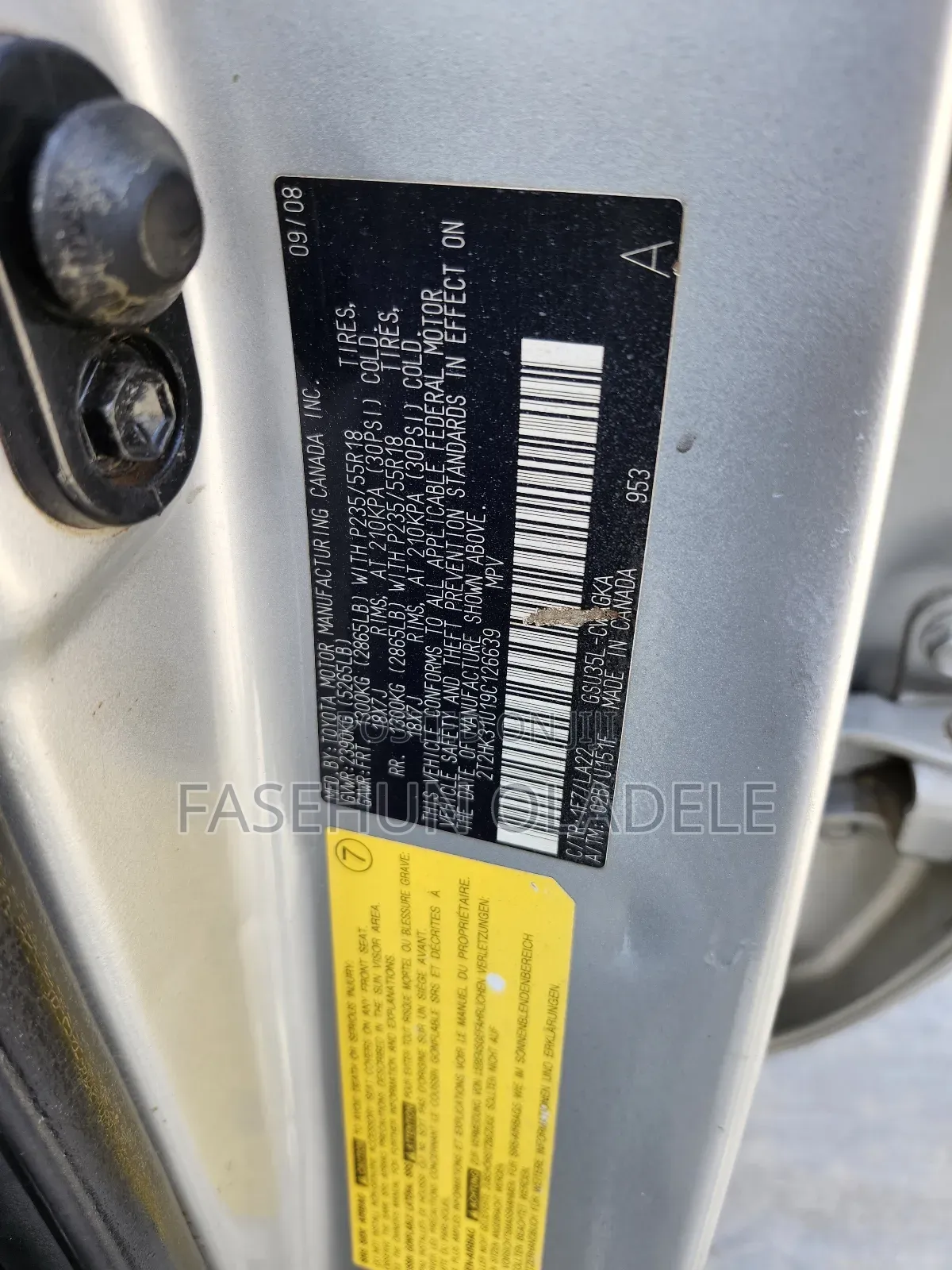 Lexus RX 2008 Silver