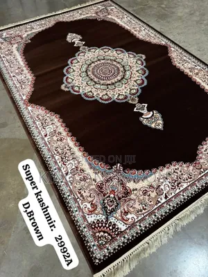 5x7fts Cream/Wine/Arabian Center Rugs