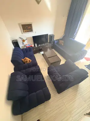 Complete Set of Chair With Center Table and Tv Shelf