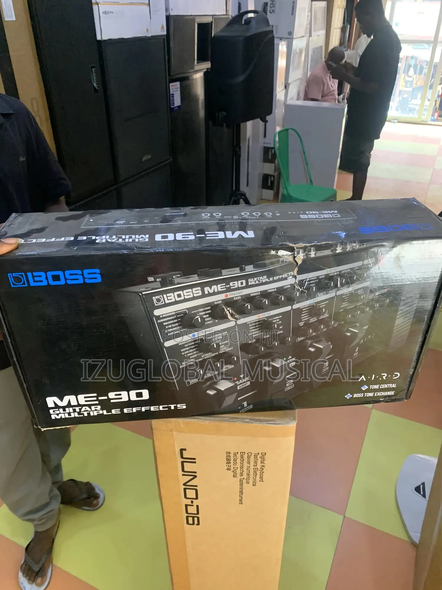 Boss Me-90 Guitar Multi Effects Pedal With Power Supply