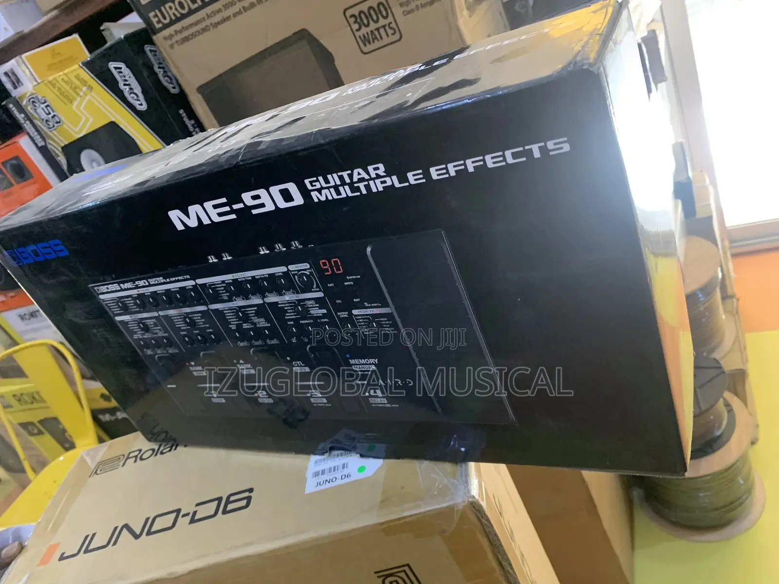 Boss Me-90 Guitar Multi Effects Pedal With Power Supply