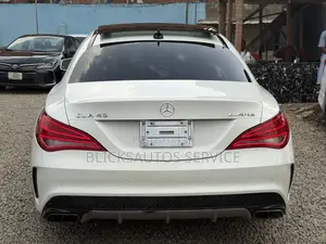 Mercedes-Benz CLA-Class AMG CLA 45 4MATIC Sedan 2015 White