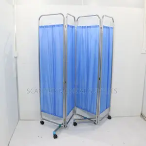 Durable 4 Folding Ward Screen for Multi-Purpose Use