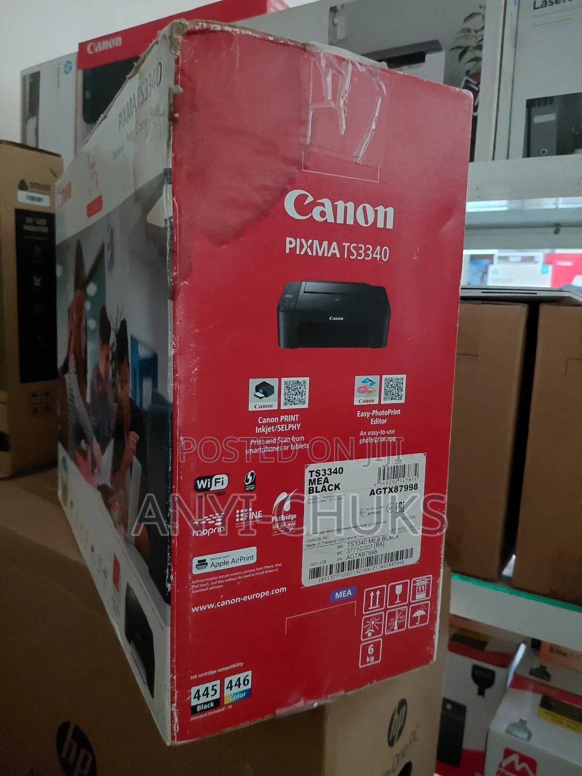Canon Pixma Ts3340 Printer