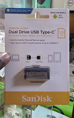 Sandisk Ultra Dual Drive Usb Type-C 128gb