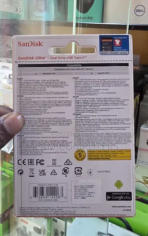 Sandisk Ultra Dual Drive Usb Type-C 128gb
