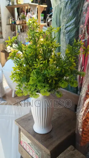 Plastic Table Flower Vase Available as Seen