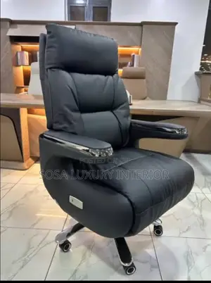 Imported Luxury Office Chair With Leg Rest