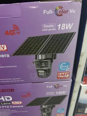 4g Solar PTZ Ubox App 2solar Panels Aov Camera 8mp Camera