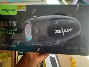 Brand New Zealot S37l Wireless Bluetooth Speaker - Deep Bass