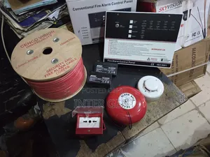 Fire Alarm Control Panel Conventional And Smoke Detector , Break Glass