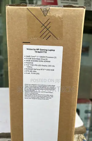 New Laptop HP Victus 15 16GB Intel Core i7 SSD 512GB