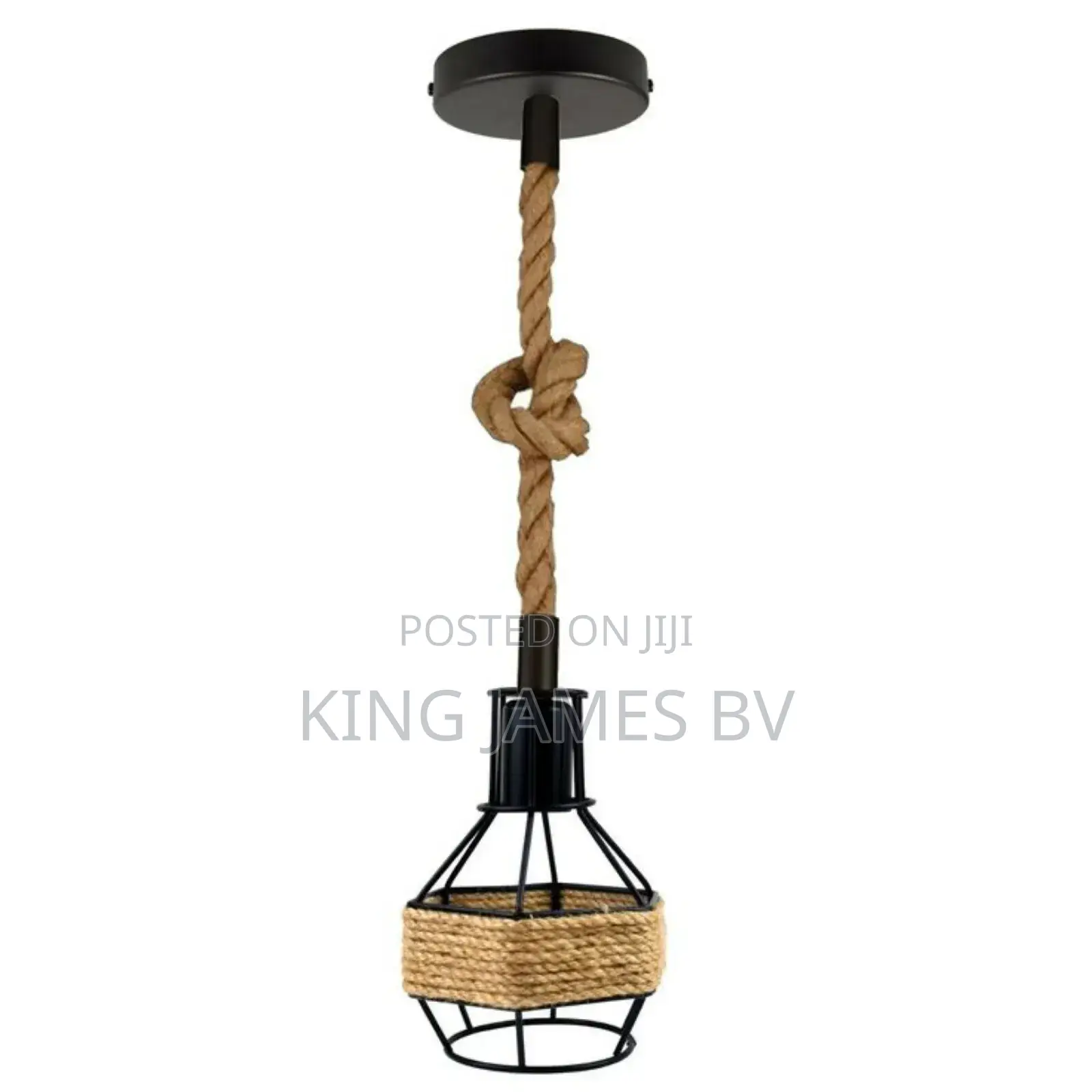 Single Dropping Rope Basket Light