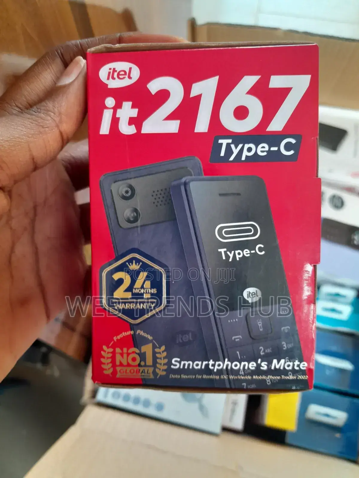 New Itel it2166 Black