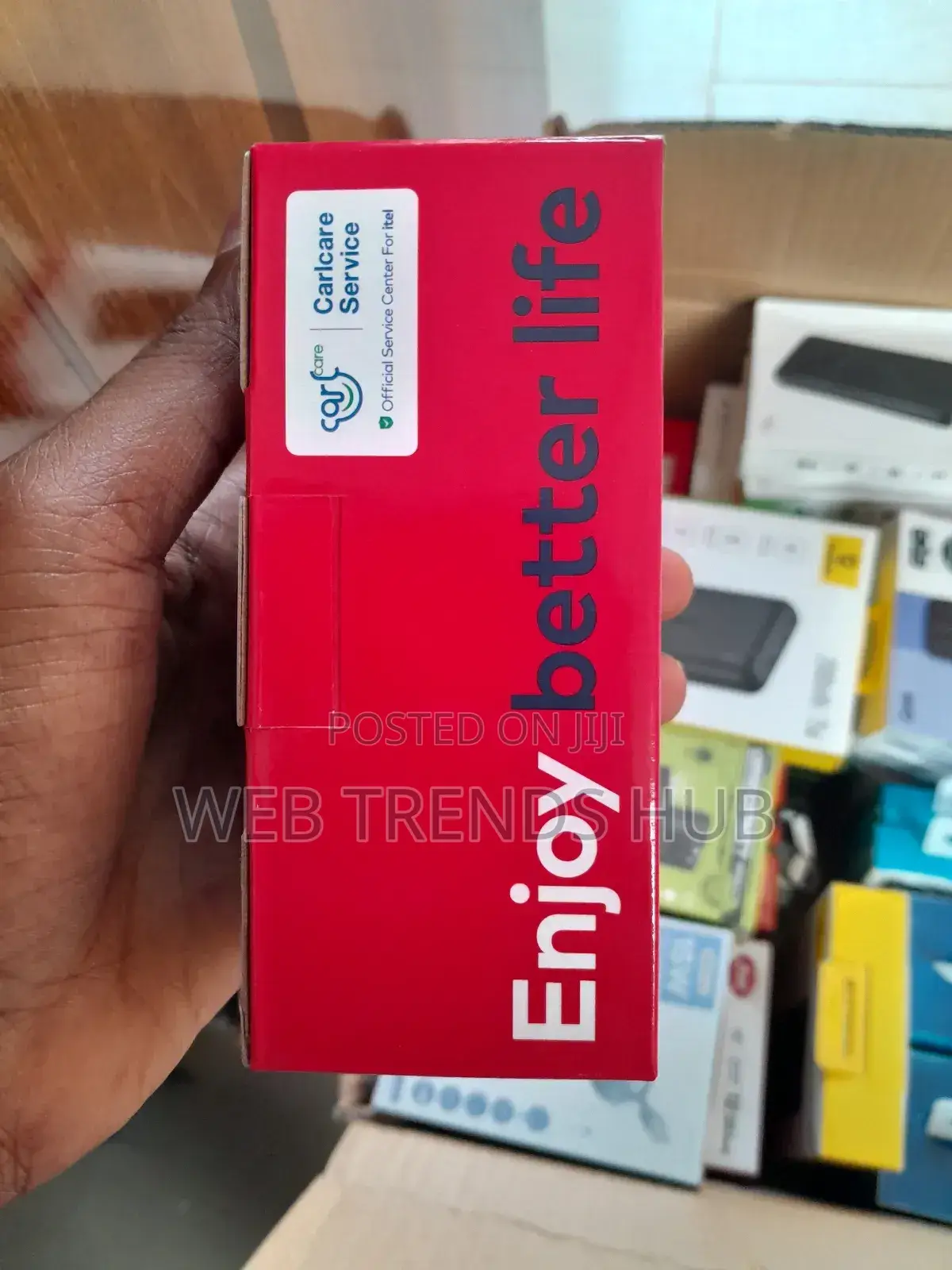 New Itel it2166 Black