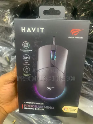 Havit Wired Gaming Mouse With RGB Light